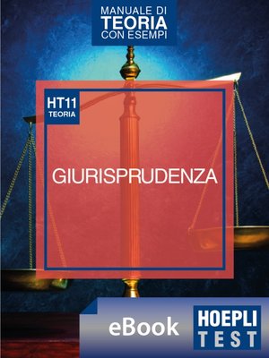 cover image of Hoepli Test 11--Giurisprudenza